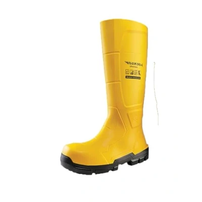 Image of Dunlop Range Jobguard Acifort Full Safety Wellington Yellow Size 10 (44)