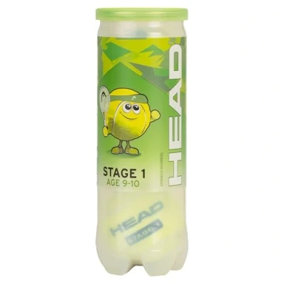 Image of HEAD 3B STAGE 1 Green Junior tennis ball