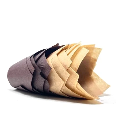 Image of Bakery Direct Tulip Muffin Wraps Bundle Pack Multi Colour Cupcake Baking Cake Cases (Chocolate &amp; Caramel, 50)