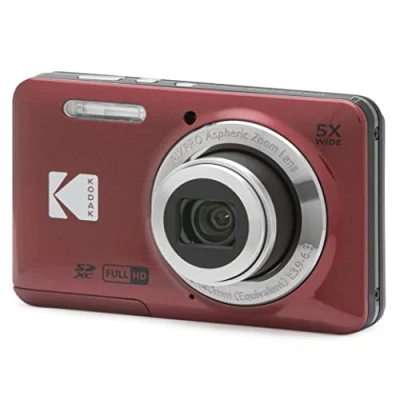 Image of Kodak PIXPRO FZ55 1/2.3&quot; Compact camera 16 MP CMOS 4608 x 3456 pixels Red