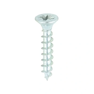 Image of TIMCO Solo Chipboard &amp; Woodscrews PZ Double Countersunk 4.5 x 25 Zinc Box of 200