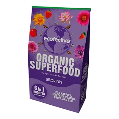 Image of Ecofective Organic Super Food All Plant Pellets, 6in1 Booster for Happier and Healthier Plants, 800G