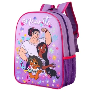 Image of Disney Encanto Kids Childrens Backpack School Rucksack Travel Bag Boys Girls with side mesh pocket