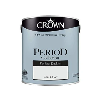 Image of Crown Retail Period Matt White Glove 2.5 L