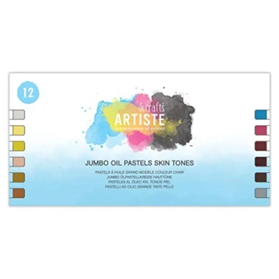Image of Artiste Jumbo Oil Pastels Skin Tones Pack of 12