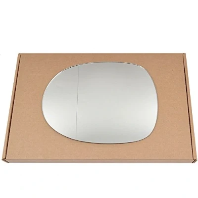 Image of Less4spares Wing Mirror Glass Left Compatible with Honda Civic 2006 2011 STICK ON Passenger Near Side Blind Spot