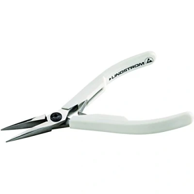 Image of Lindström Alicate Boca semi Redonda, Empuñadura Conductora 32 mm 7890 CO