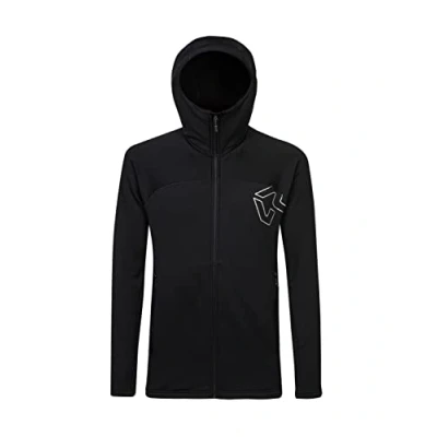 Image of Rock Experience REMC02381 0208 RE.SPIRE HOODIE FZ MAN FLEECE Sweatshirt Men&#039;s CAVIAR M
