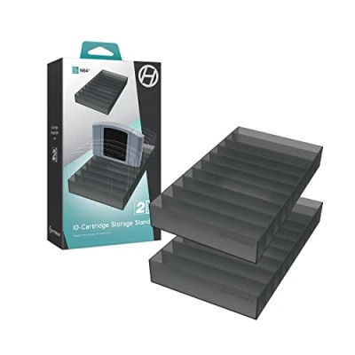 Image of Hyperkin 10 Cartridge Storage Stand for N64 (2 Pack)