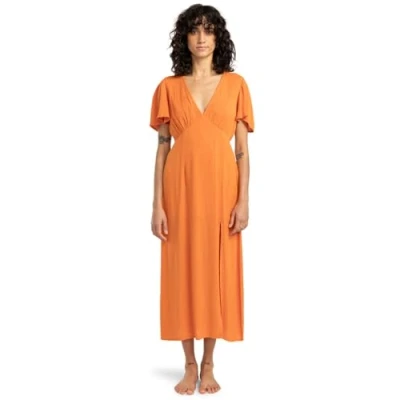 Image of Billabong Day dress, Women&#039;s, Size: Medium, Dried mango