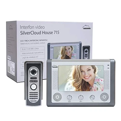 Image of Video Door Phone Doorbell SilverCloud House 715 7&quot; LCD screen Intercom