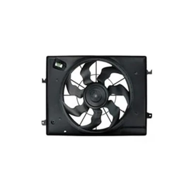 Image of 253802E100 Cooling fan MAHLE ORIGINAL CFF 256 000P 460mm 12V 250W with radiator shroud integrated regulator