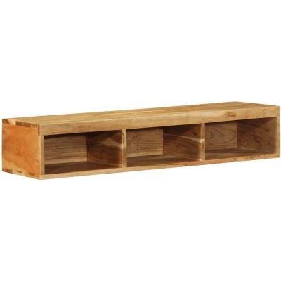 Image of vidaXL Wall mounted TV Cabinet 100x30x19 cm Solid Wood Acacia