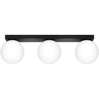 Image of Yoli Globe Ceiling Light Black