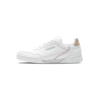 Image of hummel Unisex Forli Sneaker, White/Rose DUST, 7.5 UK