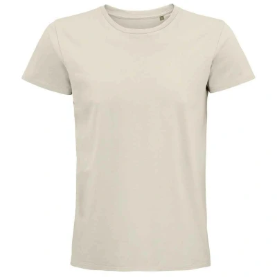 Image of SOLS Unisex Adult Pioneer Organic T Shirt (Natural) Beige Cotton Size 2XL