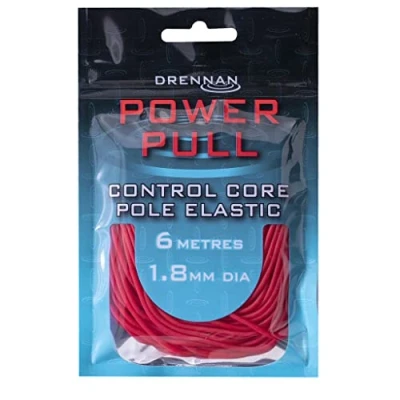 Image of Drennan Power Pull Elastic: 1.8mm Red