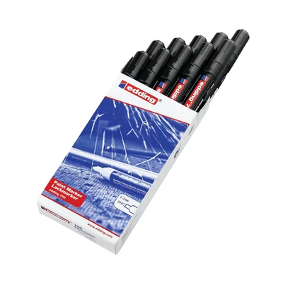 Image of edding 791 Paint Marker Bullet Tip 1 2mm Line Yellow (Pack 10)