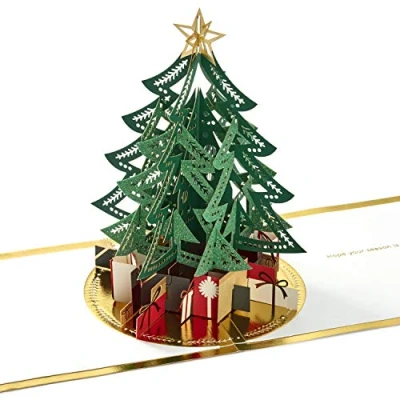 Image of Hallmark Signature Paper Wonder Pop Up Christmas Card (Christmas Tree)