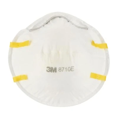 Image of 3M 8710 Cup Shaped Particulate Respirator Yellow (3 Piece)