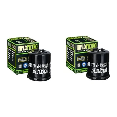 Image of Hiflo HF183 Premium Oil Filter fit Piaggio ((125 Vespa ET4 (Leader Engine) 00 05),(125 GTS SuperSport i.e. 11 15),(150 Super IE ABS E4 16 17),(300 10 15))