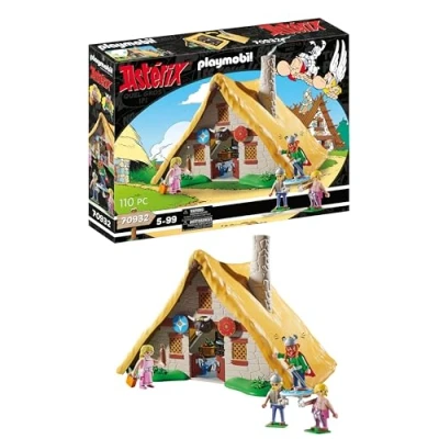 Image of Playmobil Asterix 70932 Hut of Vitalstatistix, Toy for Children Ages 5+