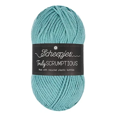 Image of Scheepjes Truly Scrumptious 314 Blue Glazed Doughnut Yarn 1x100g