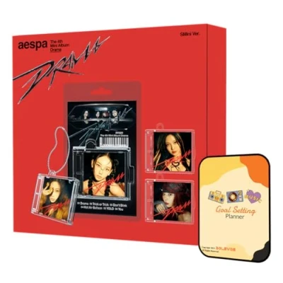 Image of Drama AESPA Album [SMini Random Ver.]+Pre Order Benefits+BolsVos K POP Inspired Digital Planner, Sticker Pack (4th Mini Album)