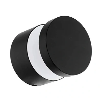 Image of Eglo Lighting Melzo Led Outdoor Wall Light Black IP44