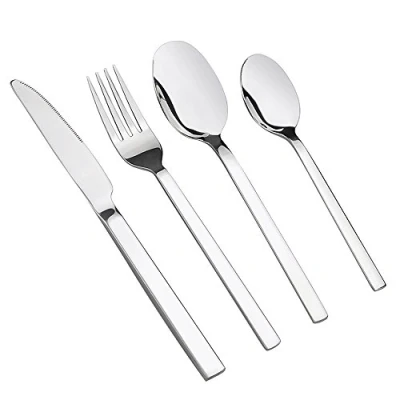 Image of Cadineer 40 Piece Stainless Steel Cutlery Set for 10 Persons