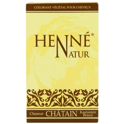 Image of Henne Natur Chestnut Hair Colour Powder 90 g