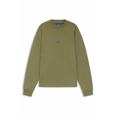 Image of HUGO Nedro Sweatshirt, Men&#039;s, Size: Large, Open green five