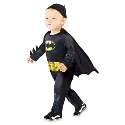 Image of (PKT) (9909316) Child Boys Black Batman Costume (2 3yr)
