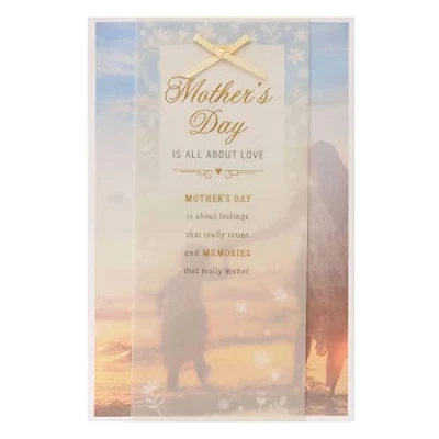 Image of UK Greetings Mother&#039;s Day Card With Envelope Soft Design