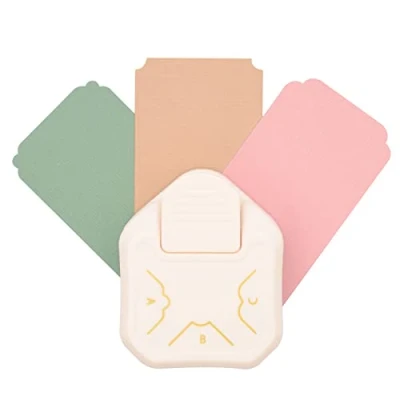 Image of Vaessen Creative 3 in 1 Corner Punch Decorative Corners Card Making Supplies Cutter for Paper, Cards, Invitations and Scrapbook Crafting