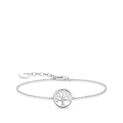 Image of Thomas Sabo Women Bracelet Tree of Love 925 Sterling Silver A1828 051 14 L19v