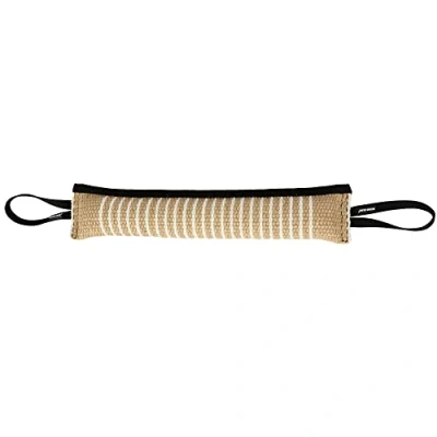 Image of DINGO GEAR Extra Strong Jute Tug 2 Handles Reinforced Dog for Bite Training 60 x 8 cm S00151