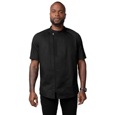 Image of Chef Works Men&#039;s Varkala Coat, Black, S