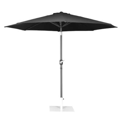 Image of Bolero Seville Round Parasol 3m Diameter Black