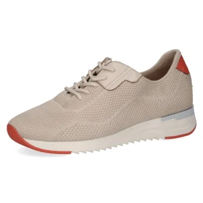 Image of CAPRICE Women&#039;s 9 23799 43 Sneaker, Beige Knit, 7.5 UK