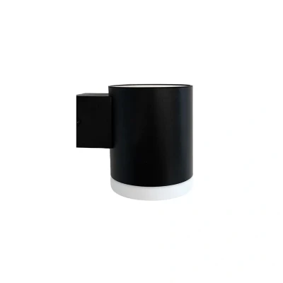 Image of True Solar Outdoor Stainless Steel Wall Light 1.2W Black Integral LED