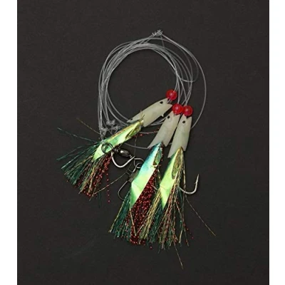 Image of Ron Thompson SEARIG 5 MACKREL GLOW HOKKAI 100CM/10CM 0.55/0.45MM 2/0