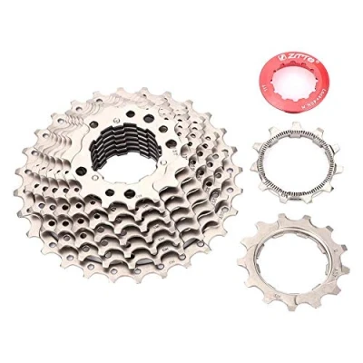 Image of Bike 9 Speed Freewheel, 11 28T Road Cassette Sprocket Bicycle Replacement Accessory