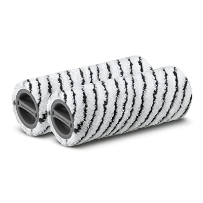 Image of Kärcher Stone roller set for all FC and EWM 2 (2 part, washable, lint free, machine washable at 60 C, hard wearing floors, stone, ceramics)