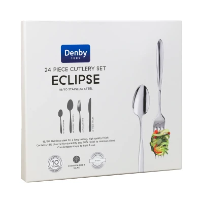 Image of Eclipse 24 Piece Cutlery Set In Gift Box