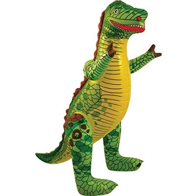 Image of HENBRANDT Large Inflatable Blow Up Dinosaur Party Toy 76cm