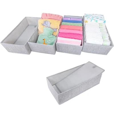 Image of SIMPLE JOY® Hemnes FileFolding Box for ikea Chest of Drawers, The Original, Perfect Fit, Sturdy Base, Drawer Organiser System Changing Supplies, Children&#039;s Clothes, Toys/Sweaters, T Shirts,