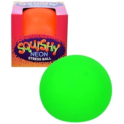 Image of KandyToys Squishy Neon Stress Ball 3 colours (One Colour Sent At Random)