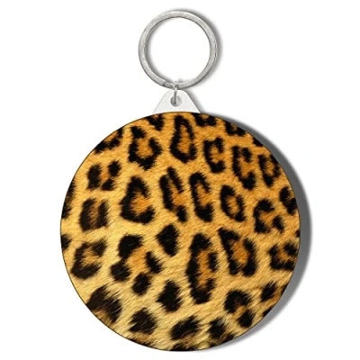 Image of Gift Insanity LEOPOLD PRINT 45mm Keyring