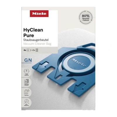 Image of Miele Original Vacuum Cleaner Bags HyClean Pure Typ G/N No. 12421130, White